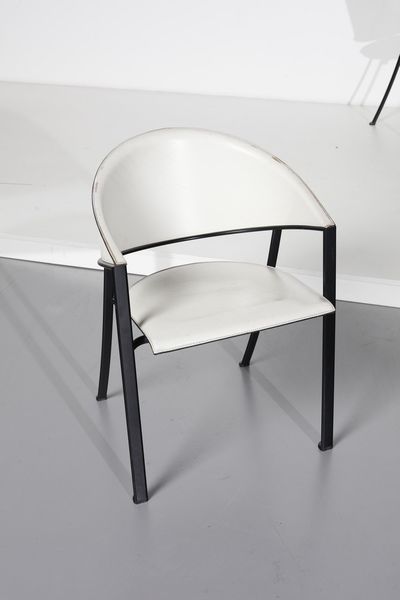 PAMIO ROBERTO (1937 - 2021) : Otto sedie Blenda per Matteo Grassi  - Asta Asta 364 | DESIGN E ARTI DECORATIVE DEL NOVECENTO - DESIGN (Online) Online - Associazione Nazionale - Case d'Asta italiane