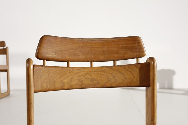 TAPIOVAARA ILMARI (1914 - 1999) : Sei sedie per La Montina  - Asta Asta 364 | DESIGN E ARTI DECORATIVE DEL NOVECENTO - DESIGN (Online) Online - Associazione Nazionale - Case d'Asta italiane