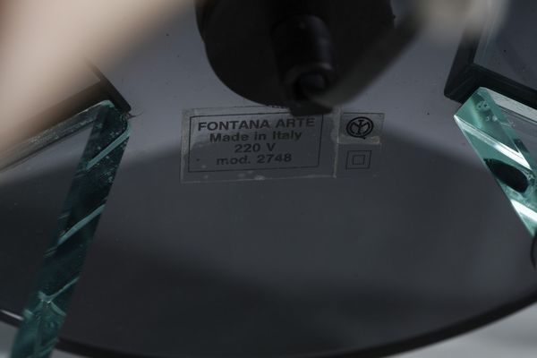 DORDONI RODOLFO (n. 1954) : Lampada da tavolo 2748 Otero per Fontana Arte  - Asta Asta 364 | DESIGN E ARTI DECORATIVE DEL NOVECENTO - DESIGN (Online) Online - Associazione Nazionale - Case d'Asta italiane