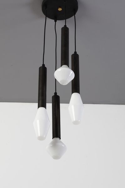 WIRKKALA TAPIO (1915 - 1985) : Lampada a sospensione per Artek  - Asta Asta 364 | DESIGN E ARTI DECORATIVE DEL NOVECENTO - DESIGN (Online) Online - Associazione Nazionale - Case d'Asta italiane