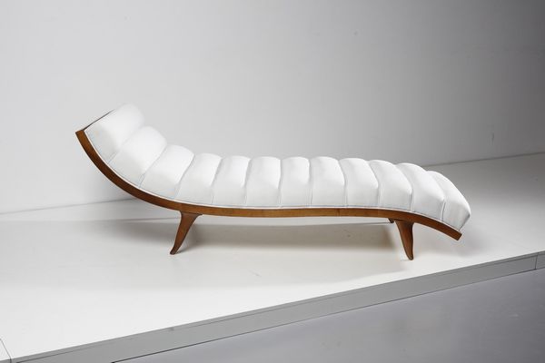 MANIFATTURA BRASILIANA : Chaise longue  - Asta Asta 364 | DESIGN E ARTI DECORATIVE DEL NOVECENTO - DESIGN (Online) Online - Associazione Nazionale - Case d'Asta italiane