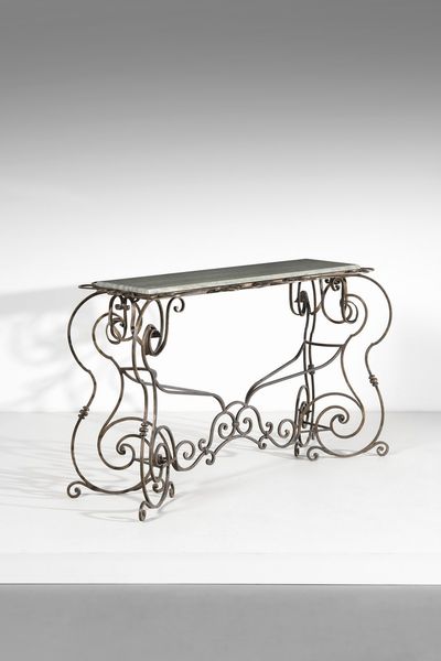 MANIFATTURA ITALIANA : Consolle  - Asta Asta 364 | DESIGN E ARTI DECORATIVE DEL NOVECENTO - DESIGN (Online) Online - Associazione Nazionale - Case d'Asta italiane