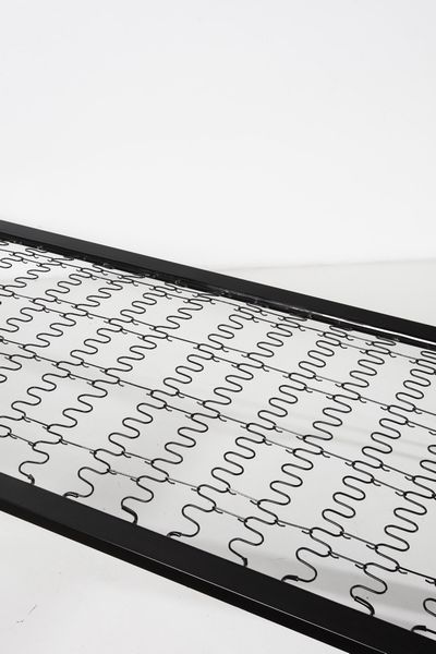 SCARPA AFRA (1937 -2011) & TOBIA (n. 1935) : Letto Vanessa per Gavina  - Asta Asta 364 | DESIGN E ARTI DECORATIVE DEL NOVECENTO - DESIGN (Online) Online - Associazione Nazionale - Case d'Asta italiane