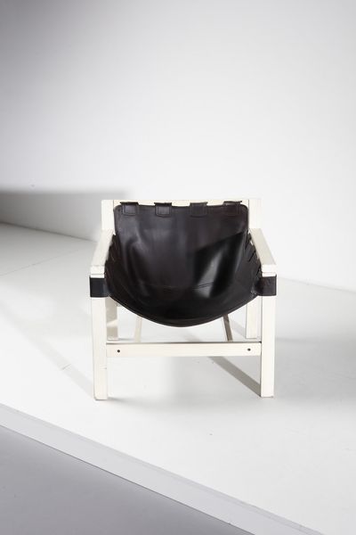 RODRIGUES SERGIO (n. 1927) : attribuito. Poltrona  - Asta Asta 364 | DESIGN E ARTI DECORATIVE DEL NOVECENTO - DESIGN (Online) Online - Associazione Nazionale - Case d'Asta italiane