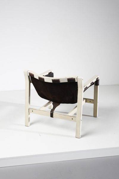 RODRIGUES SERGIO (n. 1927) : attribuito. Poltrona  - Asta Asta 364 | DESIGN E ARTI DECORATIVE DEL NOVECENTO - DESIGN (Online) Online - Associazione Nazionale - Case d'Asta italiane