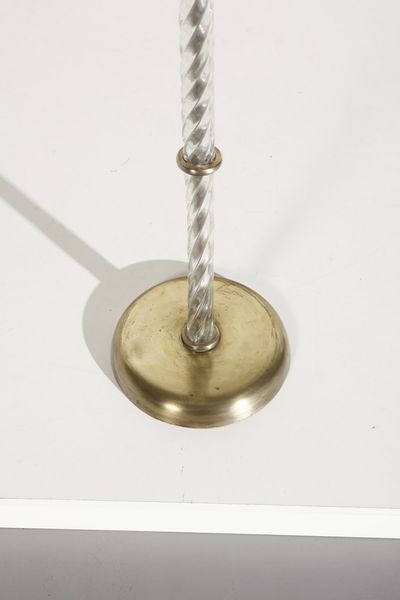 VENINI : attribuito. Lampada da terra  - Asta Asta 364 | DESIGN E ARTI DECORATIVE DEL NOVECENTO - DESIGN (Online) Online - Associazione Nazionale - Case d'Asta italiane