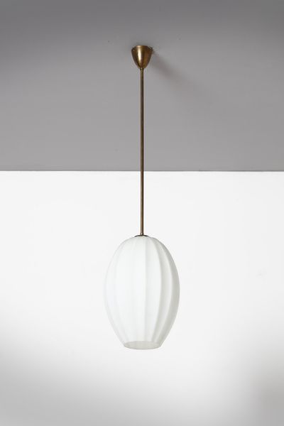 LELLI ANGELO (1911 - 1979) : Lampada a sospensione per Arredoluce, Monza  - Asta Asta 364 | DESIGN E ARTI DECORATIVE DEL NOVECENTO - DESIGN (Online) Online - Associazione Nazionale - Case d'Asta italiane
