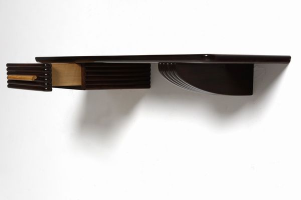 BORSANI OSVALDO (1911 - 1985) : Consolle con specchiera  - Asta Asta 364 | DESIGN E ARTI DECORATIVE DEL NOVECENTO - DESIGN (Online) Online - Associazione Nazionale - Case d'Asta italiane