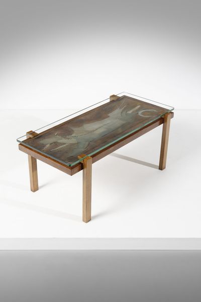 MANIFATTURA ITALIANA : Tavolino da salotto  - Asta Asta 364 | DESIGN E ARTI DECORATIVE DEL NOVECENTO - DESIGN (Online) Online - Associazione Nazionale - Case d'Asta italiane