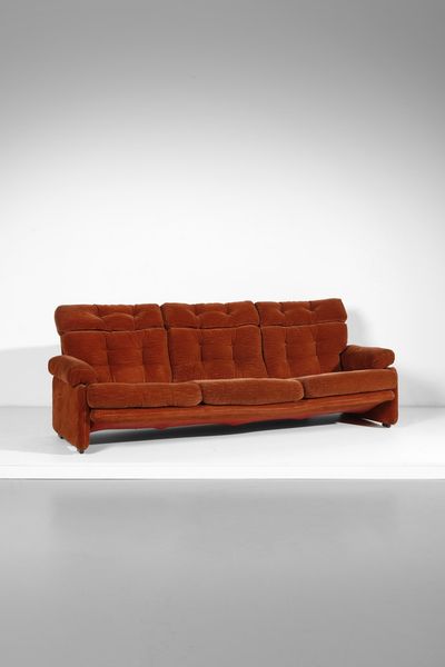 SCARPA AFRA (1937 -2011) & TOBIA (n. 1935) : Divano Coronado per B&B  - Asta Asta 364 | DESIGN E ARTI DECORATIVE DEL NOVECENTO - DESIGN (Online) Online - Associazione Nazionale - Case d'Asta italiane