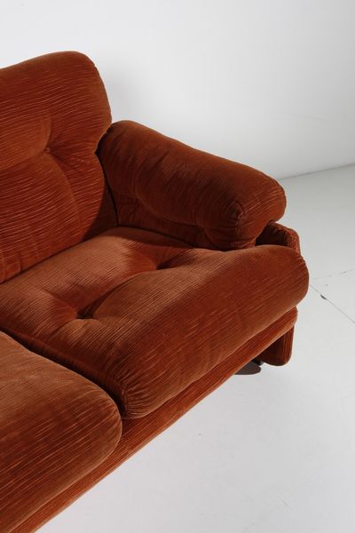 SCARPA AFRA (1937 -2011) & TOBIA (n. 1935) : Divano Coronado per B&B  - Asta Asta 364 | DESIGN E ARTI DECORATIVE DEL NOVECENTO - DESIGN (Online) Online - Associazione Nazionale - Case d'Asta italiane