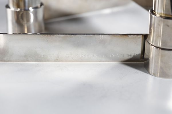 PONTI GIO (1891 - 1979) : Candelabro Antibes per Lino Sabattini  - Asta Asta 364 | DESIGN E ARTI DECORATIVE DEL NOVECENTO - DESIGN (Online) Online - Associazione Nazionale - Case d'Asta italiane