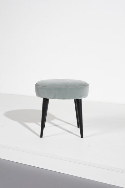PONTI GIO (1891 - 1979) : nello stile di. Coppia di sgabelli  - Asta Asta 364 | DESIGN E ARTI DECORATIVE DEL NOVECENTO - DESIGN (Online) Online - Associazione Nazionale - Case d'Asta italiane