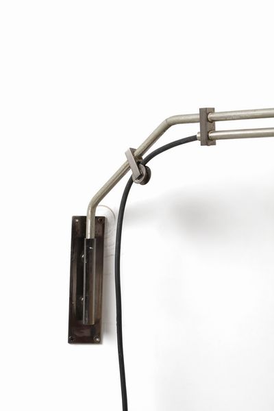 MANIFATTURA ITALIANA : Lampada da parete  - Asta Asta 364 | DESIGN E ARTI DECORATIVE DEL NOVECENTO - DESIGN (Online) Online - Associazione Nazionale - Case d'Asta italiane