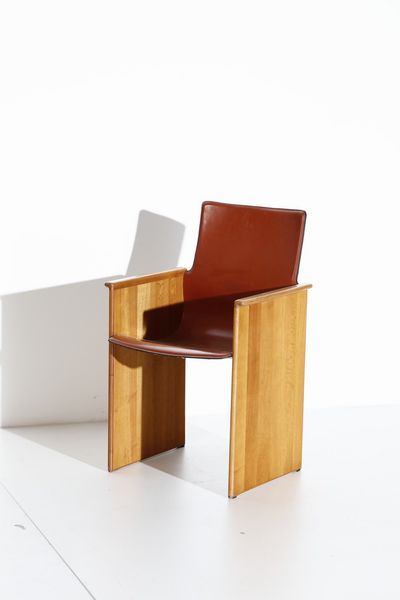 SCARPA AFRA (1937 -2011) & TOBIA (n. 1935) : Sei sedie Torcello per Stildomus  - Asta Asta 364 | DESIGN E ARTI DECORATIVE DEL NOVECENTO - DESIGN (Online) Online - Associazione Nazionale - Case d'Asta italiane