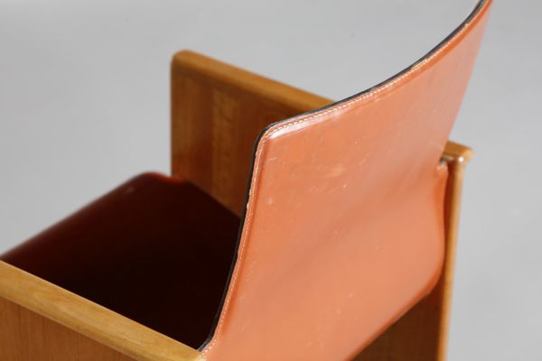 SCARPA AFRA (1937 -2011) & TOBIA (n. 1935) : Sei sedie Torcello per Stildomus  - Asta Asta 364 | DESIGN E ARTI DECORATIVE DEL NOVECENTO - DESIGN (Online) Online - Associazione Nazionale - Case d'Asta italiane
