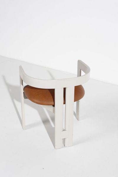 SCARPA AFRA (1937 -2011) & TOBIA (n. 1935) : Coppia di poltroncine Pigreco produzione Gavina  - Asta Asta 364 | DESIGN E ARTI DECORATIVE DEL NOVECENTO - DESIGN (Online) Online - Associazione Nazionale - Case d'Asta italiane