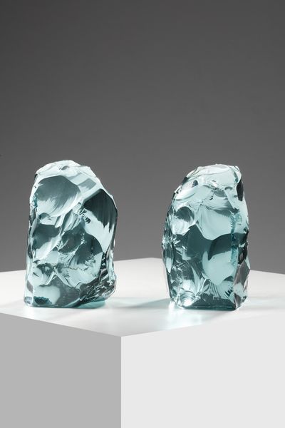 FONTANA ARTE : Coppia di fermalibri  - Asta Asta 364 | DESIGN E ARTI DECORATIVE DEL NOVECENTO - DESIGN (Online) Online - Associazione Nazionale - Case d'Asta italiane