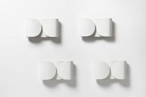 SCARPA AFRA (1937 -2011) & TOBIA (n. 1935) - Quattro lampade da parete Foglio per Flos