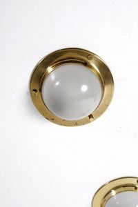 CACCIA DOMINIONI LUIGI (n. 1913) : Nove lampade a plafoniera  - Asta Asta 364 | DESIGN E ARTI DECORATIVE DEL NOVECENTO - DESIGN (Online) Online - Associazione Nazionale - Case d'Asta italiane