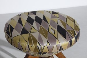 PONTI GIO (1891 - 1979) : attribuito. Sgabello  - Asta Asta 364 | DESIGN E ARTI DECORATIVE DEL NOVECENTO - DESIGN (Online) Online - Associazione Nazionale - Case d'Asta italiane