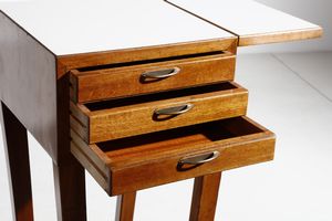 PONTI GIO (1891 - 1979) : attribuito. Consolle per Uffici Vetrocock, Marghera  - Asta Asta 364 | DESIGN E ARTI DECORATIVE DEL NOVECENTO - DESIGN (Online) Online - Associazione Nazionale - Case d'Asta italiane