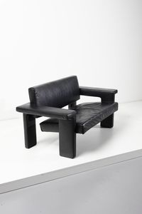 SCARPA AFRA (1937 -2011) & TOBIA (n. 1935) : attribuito. Divano  - Asta Asta 364 | DESIGN E ARTI DECORATIVE DEL NOVECENTO - DESIGN (Online) Online - Associazione Nazionale - Case d'Asta italiane