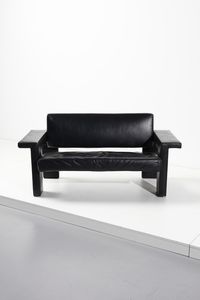 SCARPA AFRA (1937 -2011) & TOBIA (n. 1935) : attribuito. Divano  - Asta Asta 364 | DESIGN E ARTI DECORATIVE DEL NOVECENTO - DESIGN (Online) Online - Associazione Nazionale - Case d'Asta italiane