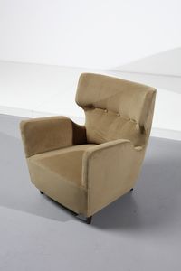 BEGA MELCHIORRE (1898 - 1976) : Coppia di poltrone  - Asta Asta 364 | DESIGN E ARTI DECORATIVE DEL NOVECENTO - DESIGN (Online) Online - Associazione Nazionale - Case d'Asta italiane