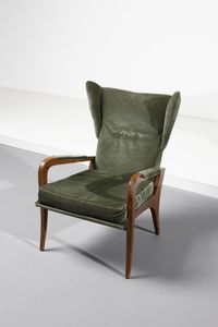 RENZO FRANCHI : Coppia di poltrone Camea  - Asta Asta 364 | DESIGN E ARTI DECORATIVE DEL NOVECENTO - DESIGN (Online) Online - Associazione Nazionale - Case d'Asta italiane