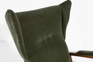 RENZO FRANCHI : Coppia di poltrone Camea  - Asta Asta 364 | DESIGN E ARTI DECORATIVE DEL NOVECENTO - DESIGN (Online) Online - Associazione Nazionale - Case d'Asta italiane