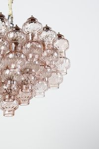 POLI GINO : Lampada a sospensione per Vetreria Aureliano Toso  - Asta Asta 364 | DESIGN E ARTI DECORATIVE DEL NOVECENTO - DESIGN (Online) Online - Associazione Nazionale - Case d'Asta italiane