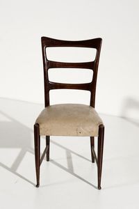 BUFFA PAOLO (1903 - 1970) : Sei sedie  - Asta Asta 364 | DESIGN E ARTI DECORATIVE DEL NOVECENTO - DESIGN (Online) Online - Associazione Nazionale - Case d'Asta italiane