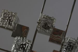 SCIOLARI GAETANO : Lampada a sospensione  - Asta Asta 364 | DESIGN E ARTI DECORATIVE DEL NOVECENTO - DESIGN (Online) Online - Associazione Nazionale - Case d'Asta italiane