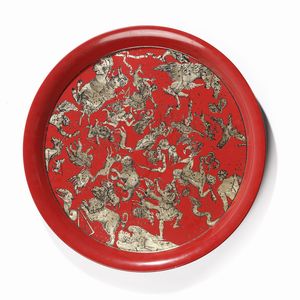 FORNASETTI PIERO (1913 - 1988) - Vassoio