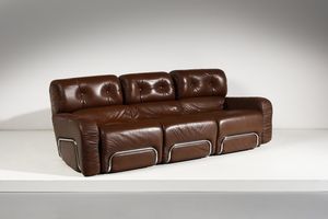 PIAZZESI ADRIANO : attribuito.Divano  - Asta Asta 364 | DESIGN E ARTI DECORATIVE DEL NOVECENTO - DESIGN (Online) Online - Associazione Nazionale - Case d'Asta italiane