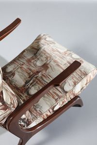 MANIFATTURA ITALIANA : Coppia di poltrone  - Asta Asta 364 | DESIGN E ARTI DECORATIVE DEL NOVECENTO - DESIGN (Online) Online - Associazione Nazionale - Case d'Asta italiane