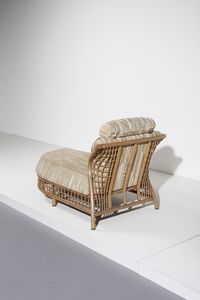 MANIFATTURA ITALIANA : Chaise longue  - Asta Asta 364 | DESIGN E ARTI DECORATIVE DEL NOVECENTO - DESIGN (Online) Online - Associazione Nazionale - Case d'Asta italiane