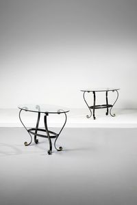 MANIFATTURA ITALIANA - Coppia di side tables