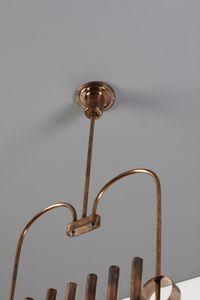 MANIFATTURA ITALIANA : Lampada a sospensione  - Asta Asta 364 | DESIGN E ARTI DECORATIVE DEL NOVECENTO - DESIGN (Online) Online - Associazione Nazionale - Case d'Asta italiane