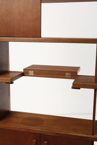 TAPIOVAARA ILMARI (1914 - 1999) : Libreria  - Asta Asta 364 | DESIGN E ARTI DECORATIVE DEL NOVECENTO - DESIGN (Online) Online - Associazione Nazionale - Case d'Asta italiane