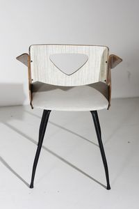 RATTI CARLO : Sei sedie  - Asta Asta 364 | DESIGN E ARTI DECORATIVE DEL NOVECENTO - DESIGN (Online) Online - Associazione Nazionale - Case d'Asta italiane