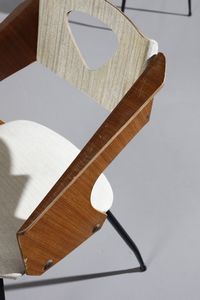 RATTI CARLO : Sei sedie  - Asta Asta 364 | DESIGN E ARTI DECORATIVE DEL NOVECENTO - DESIGN (Online) Online - Associazione Nazionale - Case d'Asta italiane
