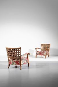 PECORINI GUGLIELMO - Coppia di poltrone