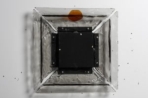 NASON CARLO (n. 1936) : Specchio retroilluminato per AV Mazzega  - Asta Asta 364 | DESIGN E ARTI DECORATIVE DEL NOVECENTO - DESIGN (Online) Online - Associazione Nazionale - Case d'Asta italiane