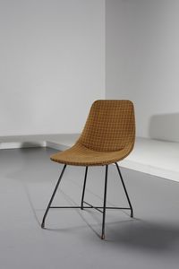 BOZZI AUGUSTO (1924 - 1982) : Quattro sedie Athena per F.lli Saporiti  - Asta Asta 364 | DESIGN E ARTI DECORATIVE DEL NOVECENTO - DESIGN (Online) Online - Associazione Nazionale - Case d'Asta italiane