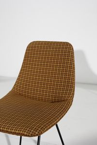 BOZZI AUGUSTO (1924 - 1982) : Quattro sedie Athena per F.lli Saporiti  - Asta Asta 364 | DESIGN E ARTI DECORATIVE DEL NOVECENTO - DESIGN (Online) Online - Associazione Nazionale - Case d'Asta italiane