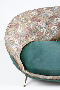 ISA BERGAMO : Divano  - Asta Asta 364 | DESIGN E ARTI DECORATIVE DEL NOVECENTO - DESIGN (Online) Online - Associazione Nazionale - Case d'Asta italiane