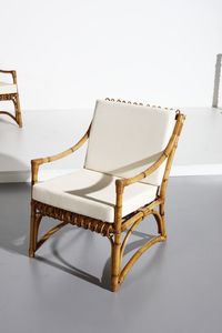 MANIFATTURA ITALIANA : Divano e coppia di poltrone  - Asta Asta 364 | DESIGN E ARTI DECORATIVE DEL NOVECENTO - DESIGN (Online) Online - Associazione Nazionale - Case d'Asta italiane