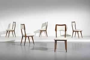 DASSI VITTORIO (1893 - 1973) - Cinque sedie